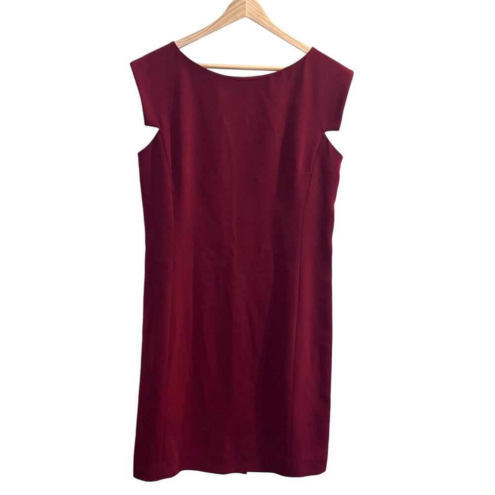 MM. Lafleur Cap‎ Sleeve Sheath Dress Size 10 Professional Designer